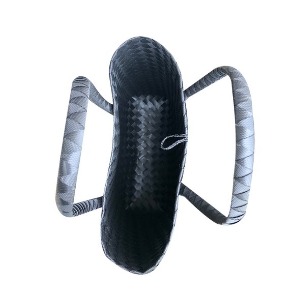 Midnight Black Handicraft Bayong Bag - Picture 3 of 5